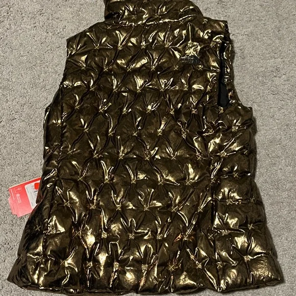 The North Face Hollidown Urban Explorer winter puffer vest women metallic copper - Picture 2 of 13